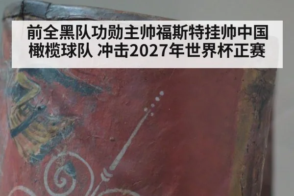前全黑队功勋主帅福斯特挂帅中国橄榄球队 冲击2027年世界杯正赛